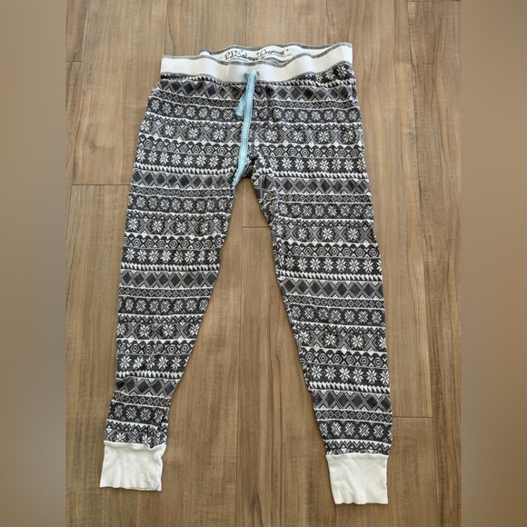 P.J. Salvage Other - P.J. Salvage Black and White Geometric Pajama Pants